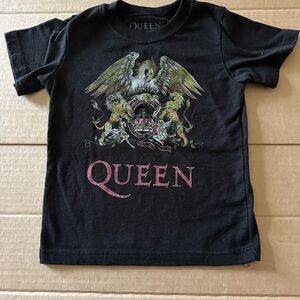 Queen Band T Shirt Black Child Size 3T